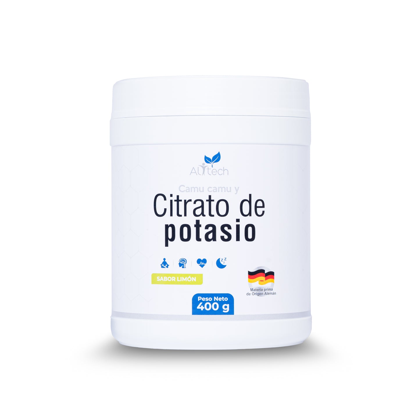 Citrato de potasio sabor limon 400g